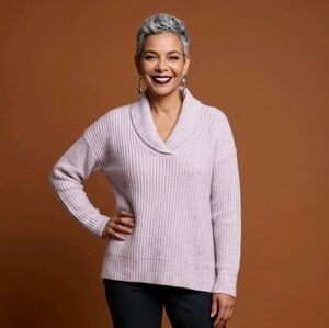 Women’s Soft Knit Cowl Neck Sweater